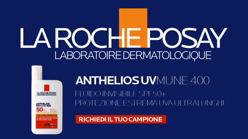 Campione omaggio Anthelios UVMune 400 SPF50+ di La Roche-Posay