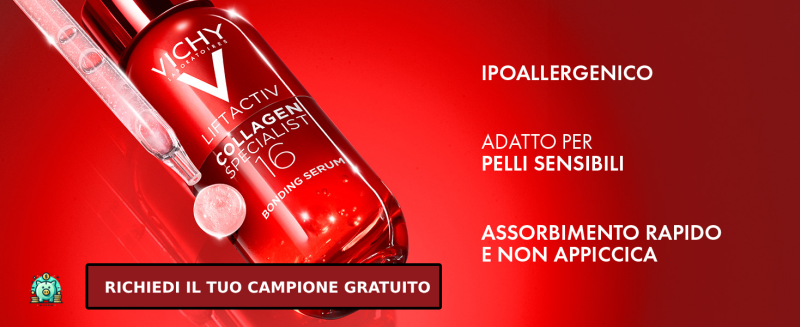 Campione gratuito siero Liftactiv Collagen Specialist di Vichy da richiedere subito