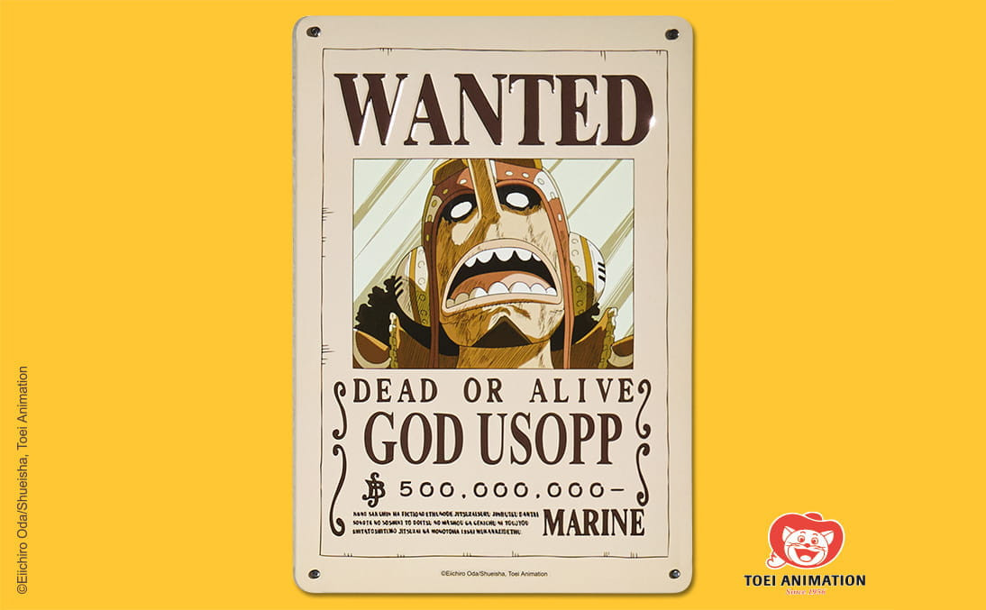 Image for Metal Poster Collection – Wanted Usopp: il cecchino di One Piece diventa un poster da collezione